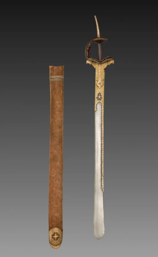Sword with scabbard, by Unknown artist