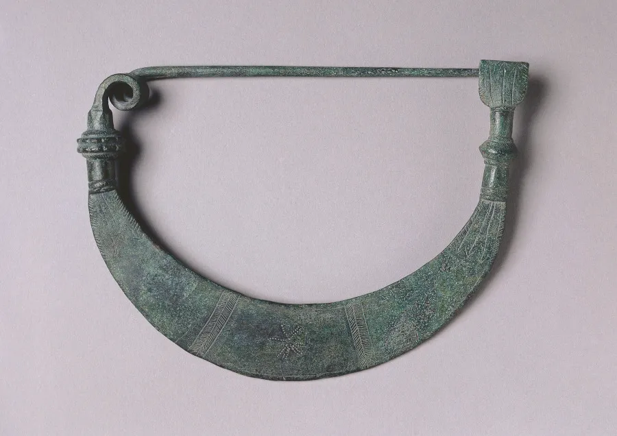 Fibula with Solar Design, by Unknown artist