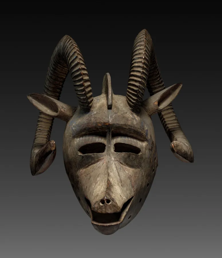 Ram Mask (Bolo), by Unknown artist