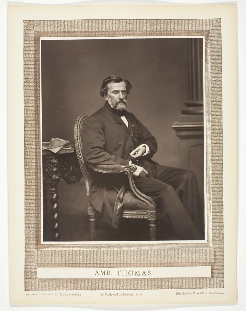 Amb. Thomas, by Antoine Samuel Adam-Salomon