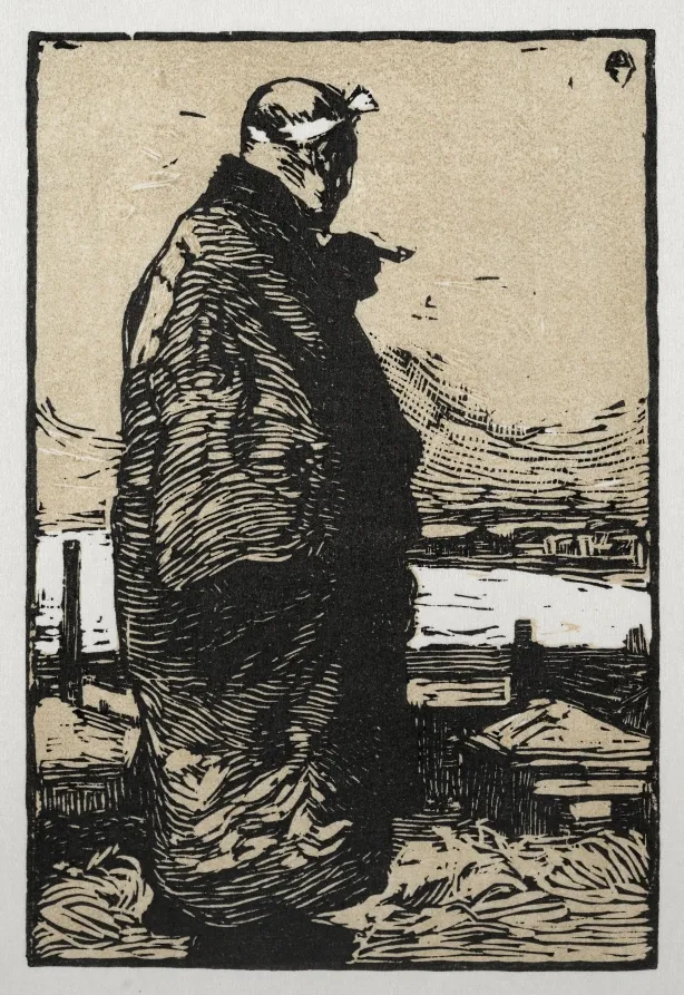 Fisherman, by Yamamoto Kanae