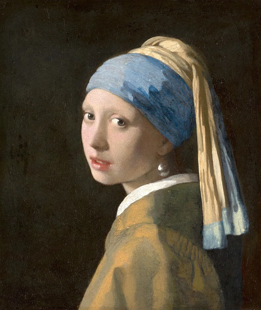 The Girl with a Pearl Earring, by Johannes Vermeer