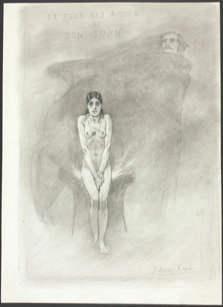 The Greatest Love of Don Juan, by Félicien Rops