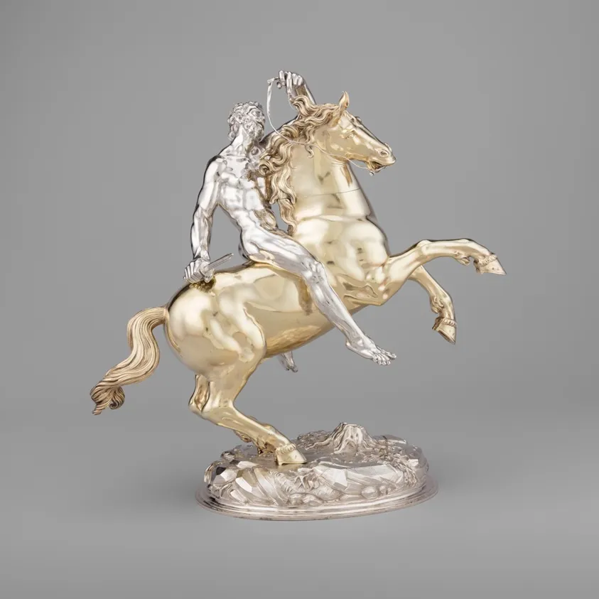 Cup in the Form of a Horse and Rider, by Hans Ludwig Kienle