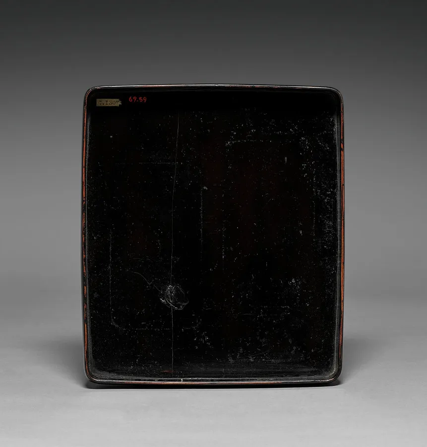 Writing Box (Suzuribako) with Europeans, by Unknown artist