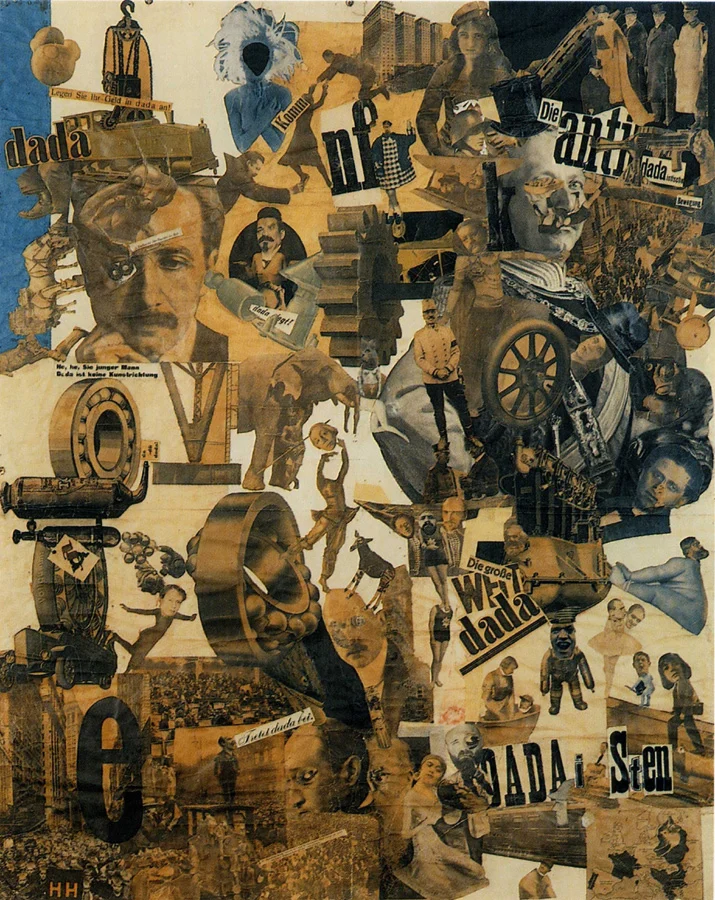 Cut with the Kitchen Knife, by Hannah Höch