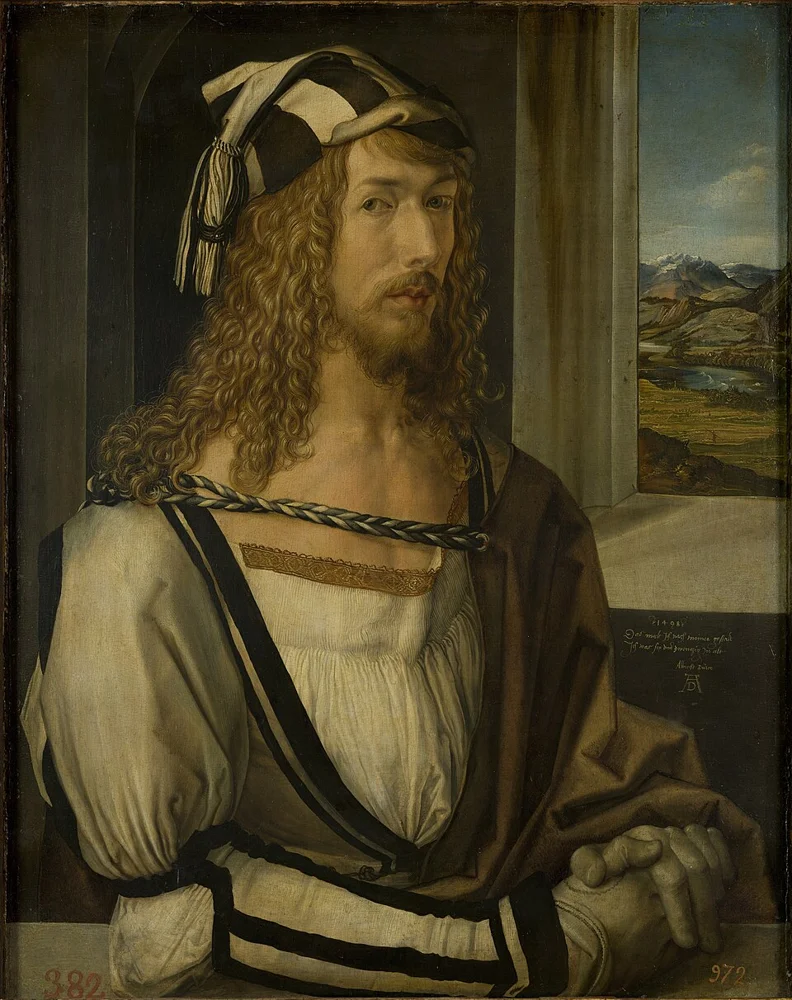 Self-portrait, by Albrecht Dürer