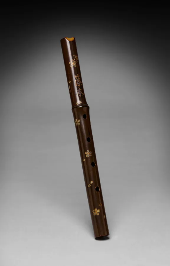 End-blown Flute (Hitoyogiri), by Unknown artist