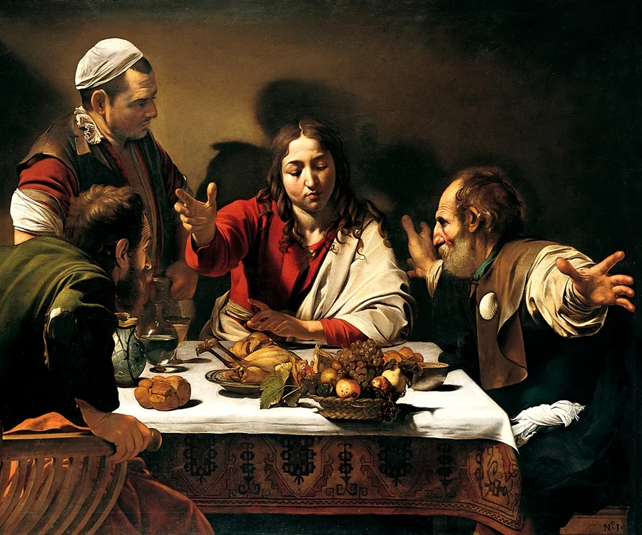 Supper at Emmaus, by Caravaggio