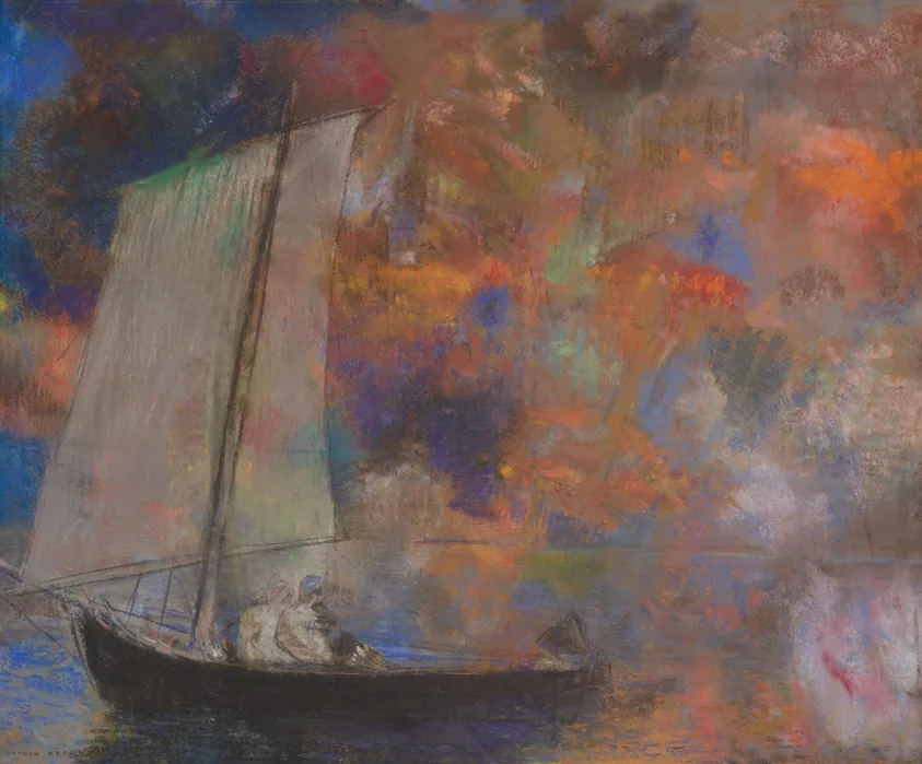 Flower Clouds, by Odilon Redon