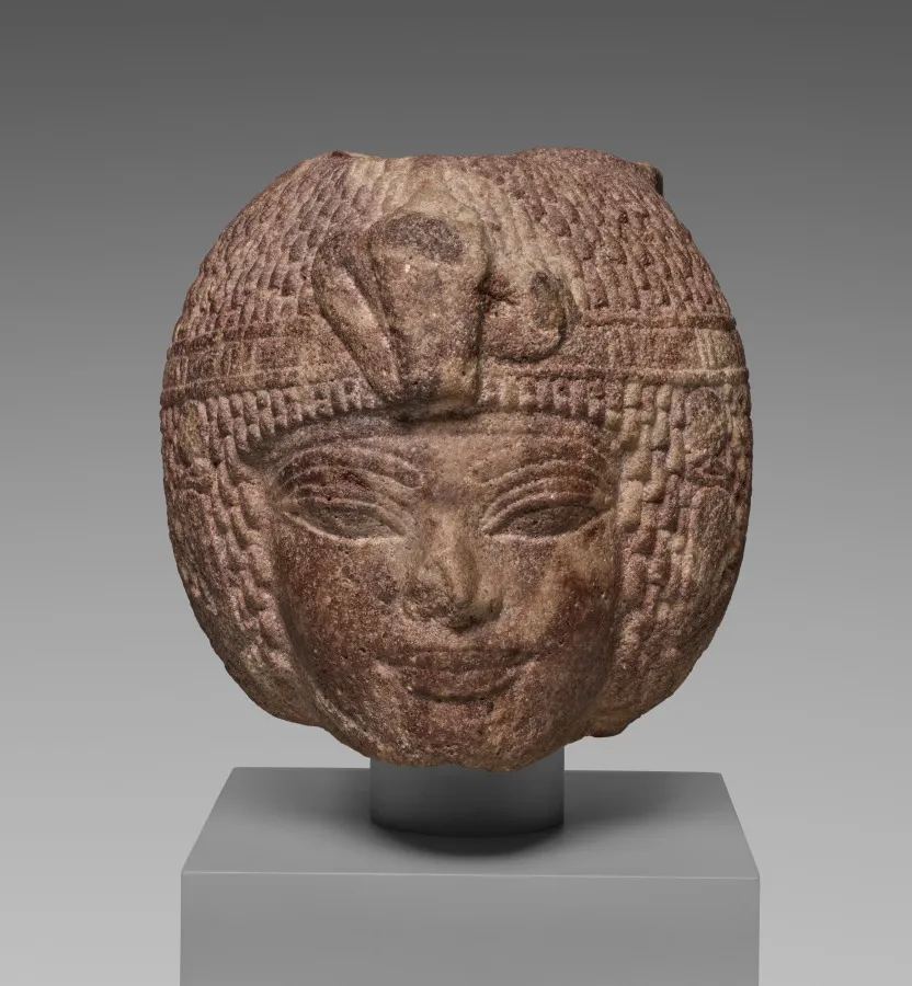 Head of Amenhotep III Wearing the Round Wig, by Unknown artist