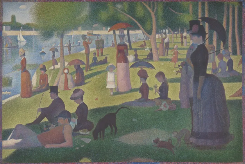 A Sunday on La Grande Jatte — 1884, by Georges Seurat