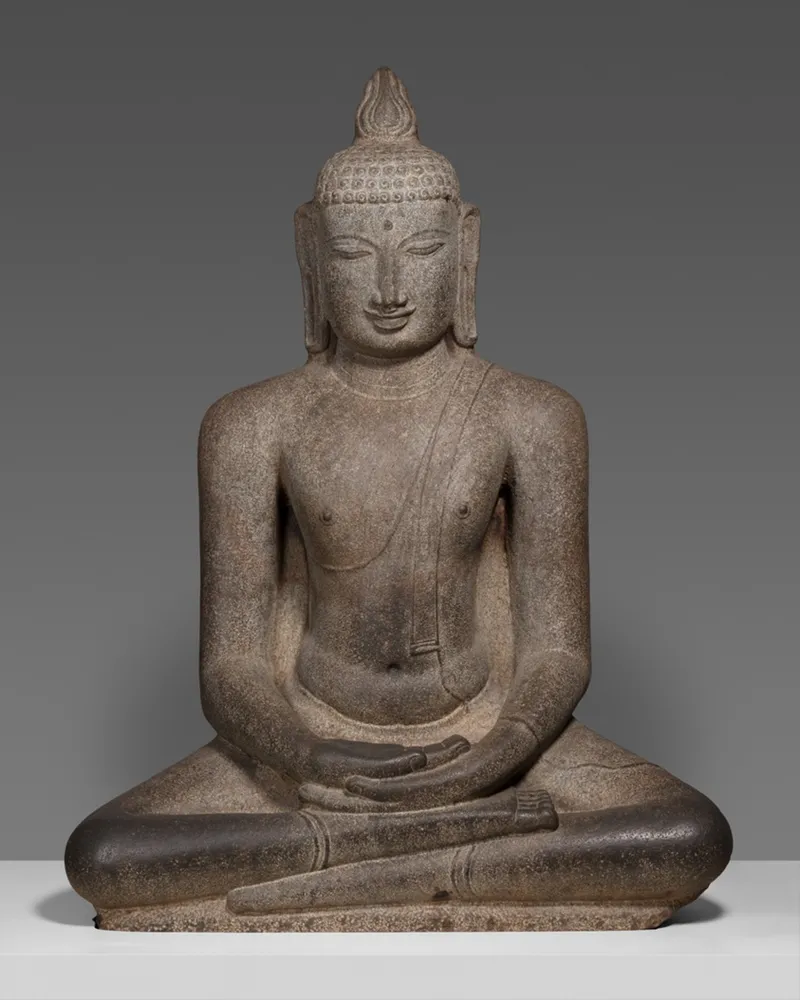 Buddha Shakyamuni Seated in Meditation (Dhyanamudra), by Unknown artist