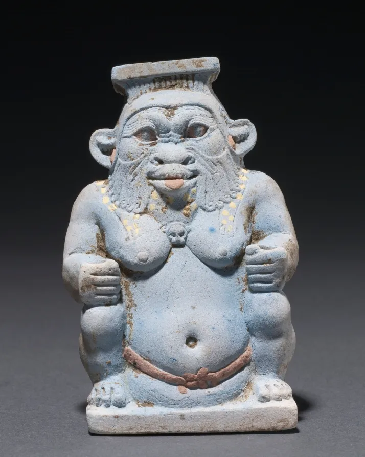 Cosmetic Jar in the Form of the God Bes, by Unknown artist