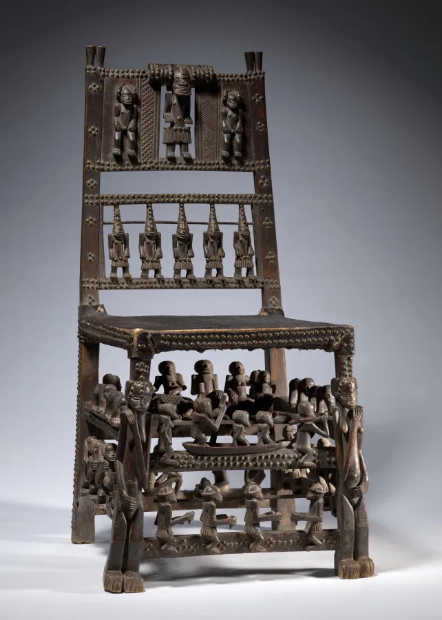 Ceremonial Chair or Throne (citwamo ca mangu), by Unknown artist