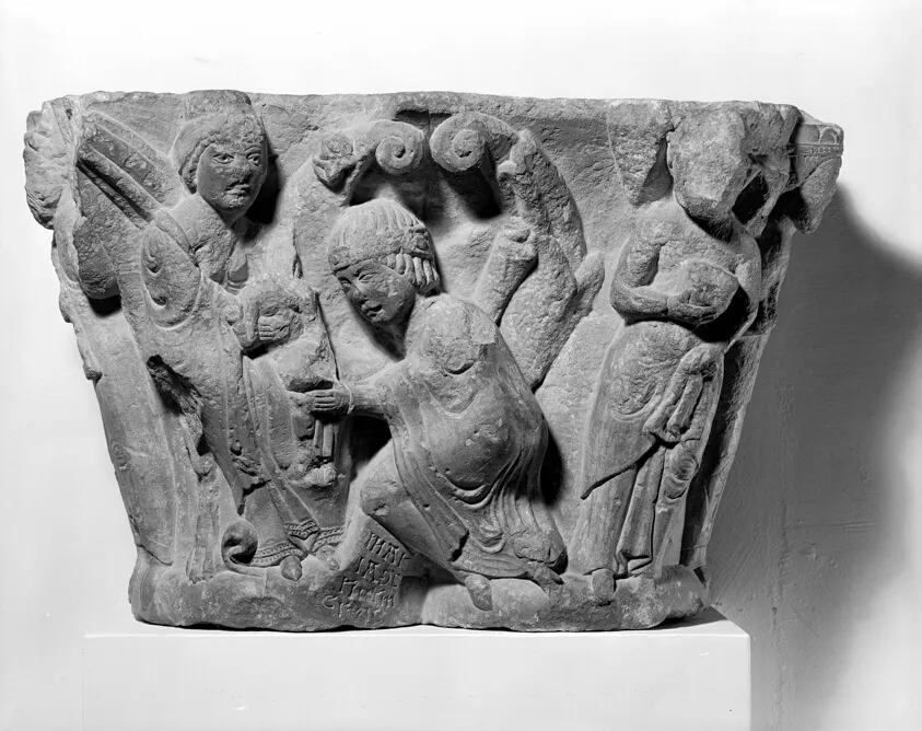 Capital with the Adoration of the Magi, by Spanish