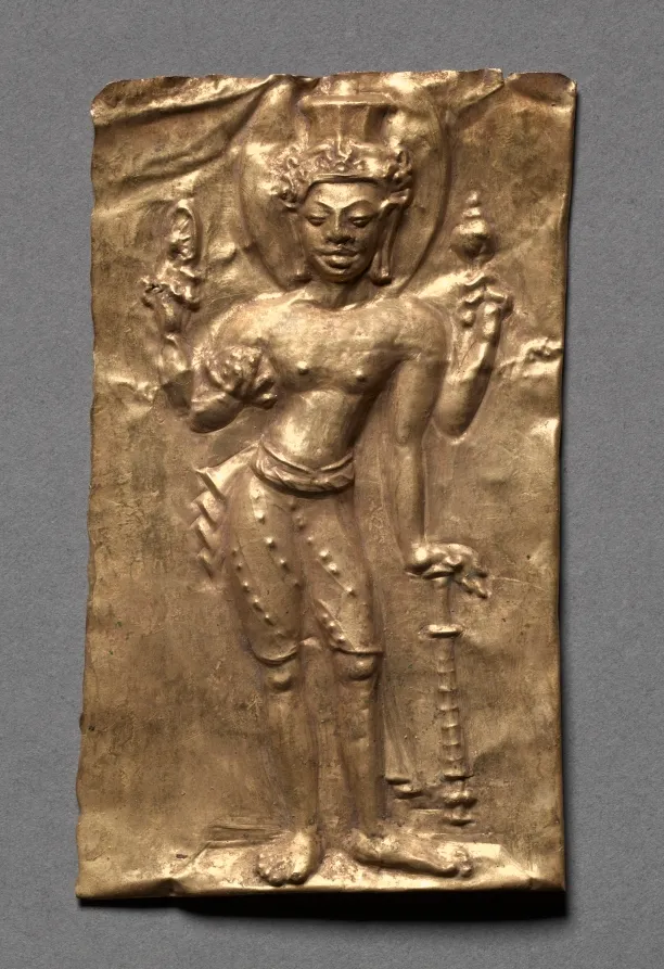 Plaque with Vishnu, by Unknown artist