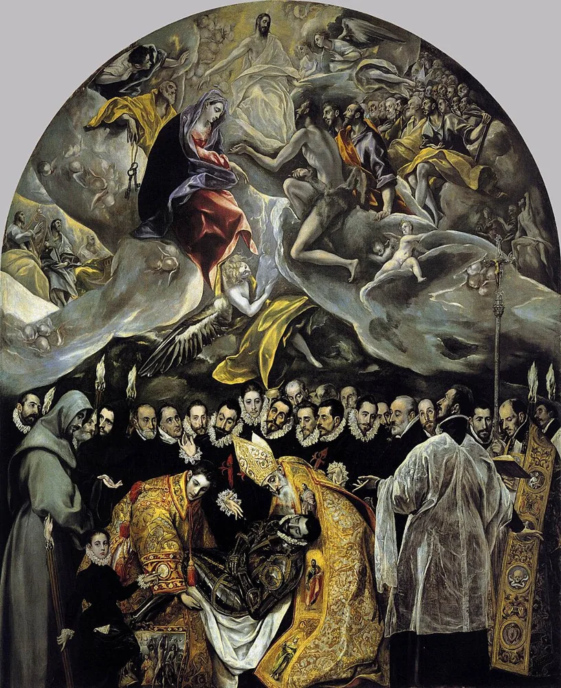The Burial of the Count of Orgaz, by El Greco