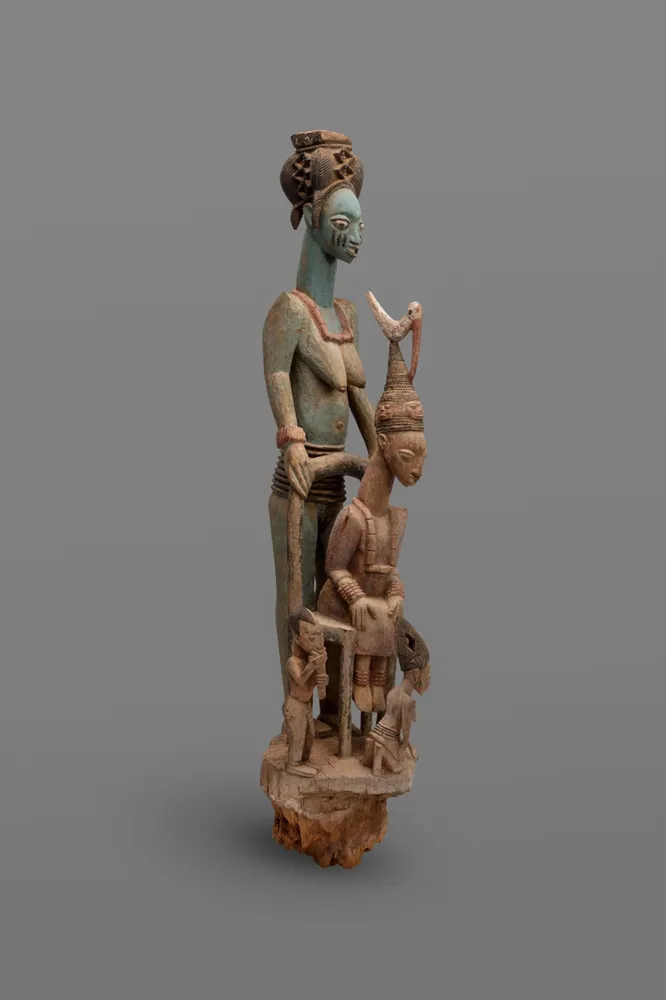 Veranda Post (Òpó Ògògá), by Olowe of Ise