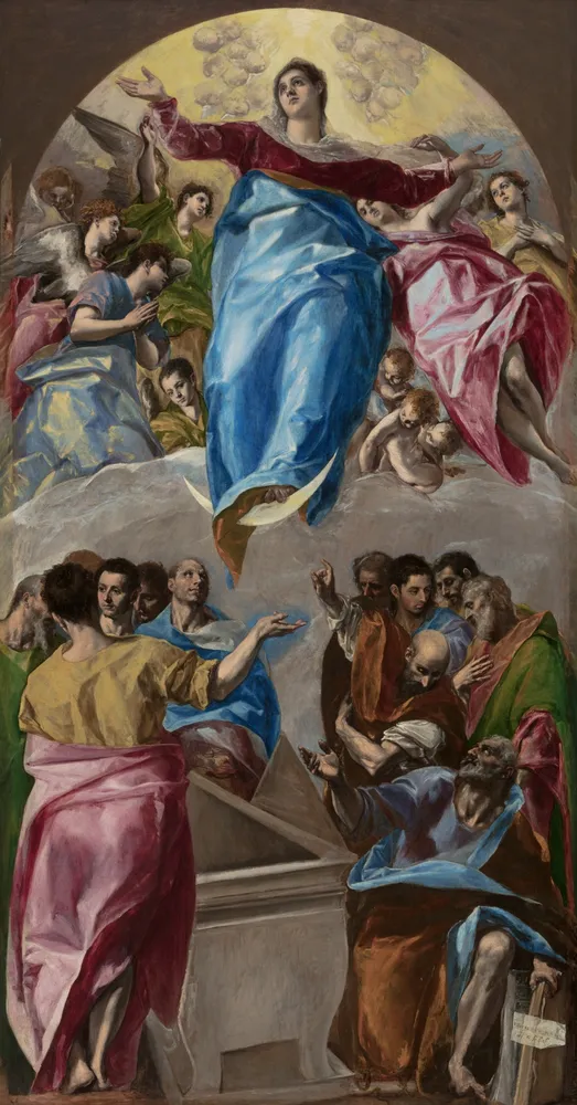The Assumption of the Virgin, by Domenico Theotokópoulos, called El Greco