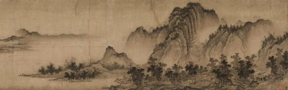 Clear Weather in the Valley, by Unknown Artist (12th-century Chinese)