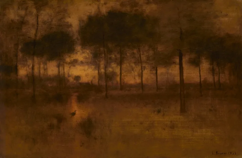 The Home of the Heron, by George Inness