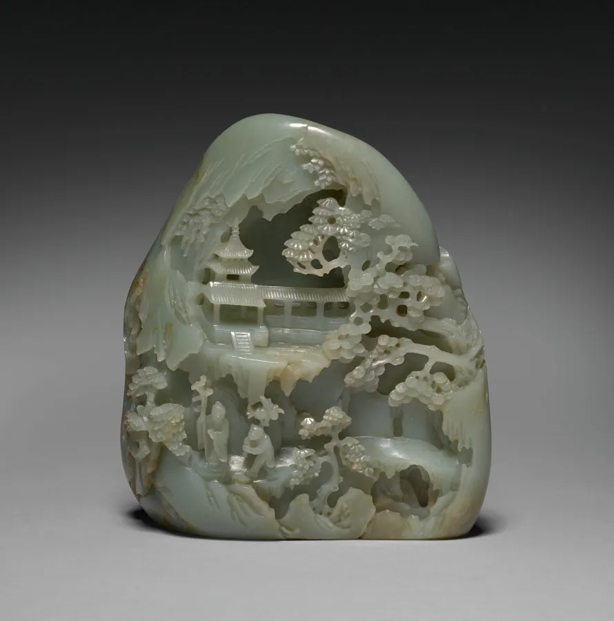 Miniature Mountain with Daoist Paradise, by Unknown artist