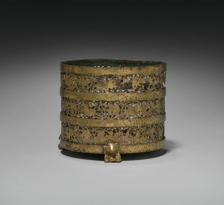 Cylindrical Container with Cover (Lian), by Unknown artist