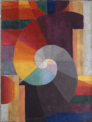 The Encounter, by Johannes Itten