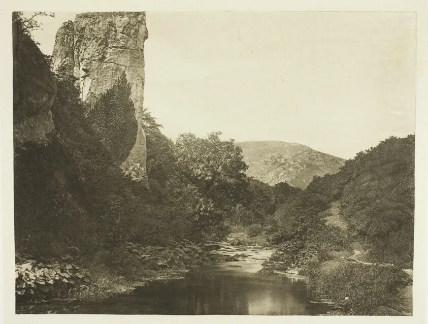 "Pickering Tor," Dove Dale, by Peter Henry Emerson