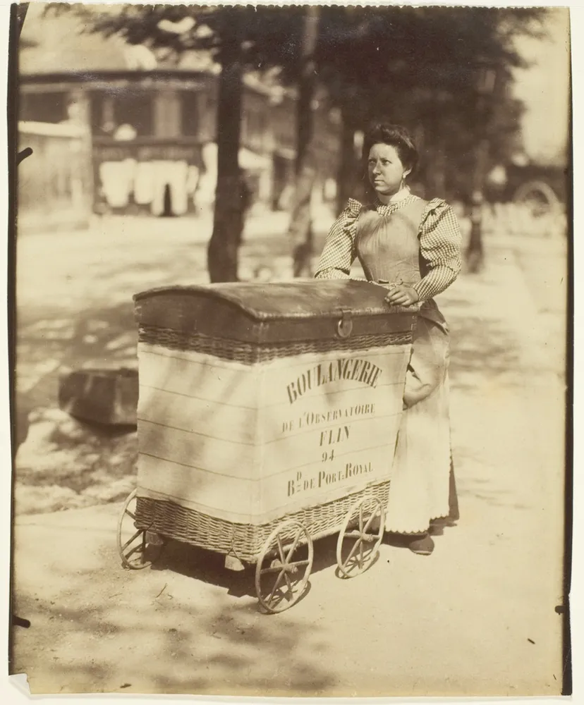 Porteuse de pain, from the series "Small Trades", by Jean-Eugène-Auguste Atget