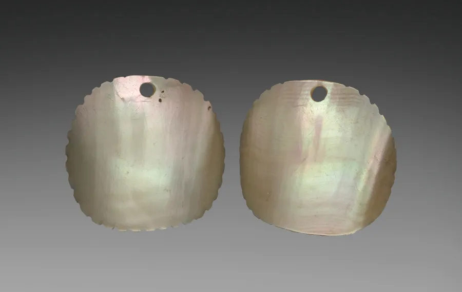 Pair of Earrings, by Unknown artist
