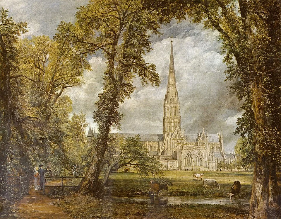 Salisbury Cathedral, by John Constable