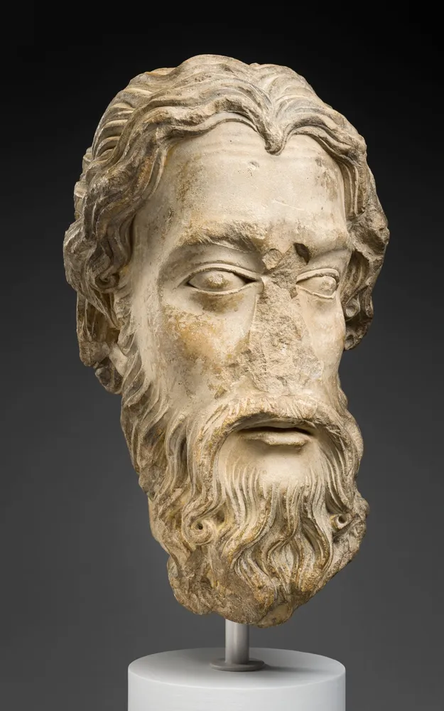 Head of an Apostle, by French