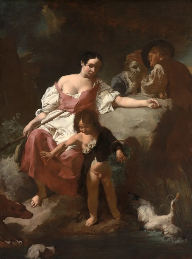 Pastoral Scene, by Giovanni Battista Piazzetta