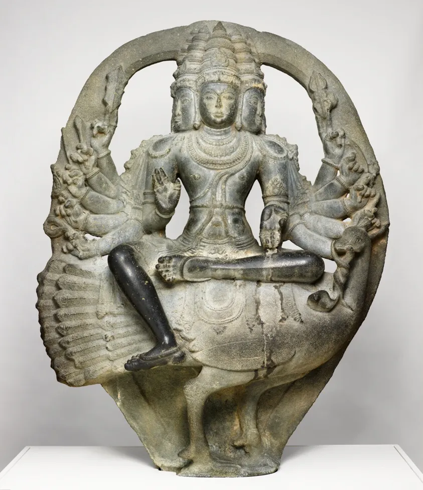 Karttikeya, Commander of the Divine Army, Seated on a Peacock, by Unknown artist