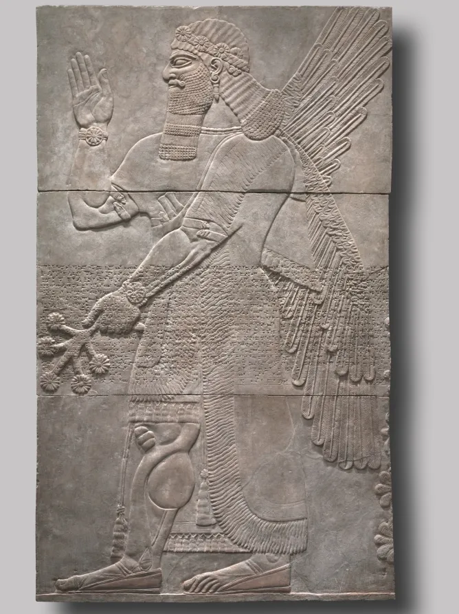 Saluting Protective Spirit, by Unknown artist