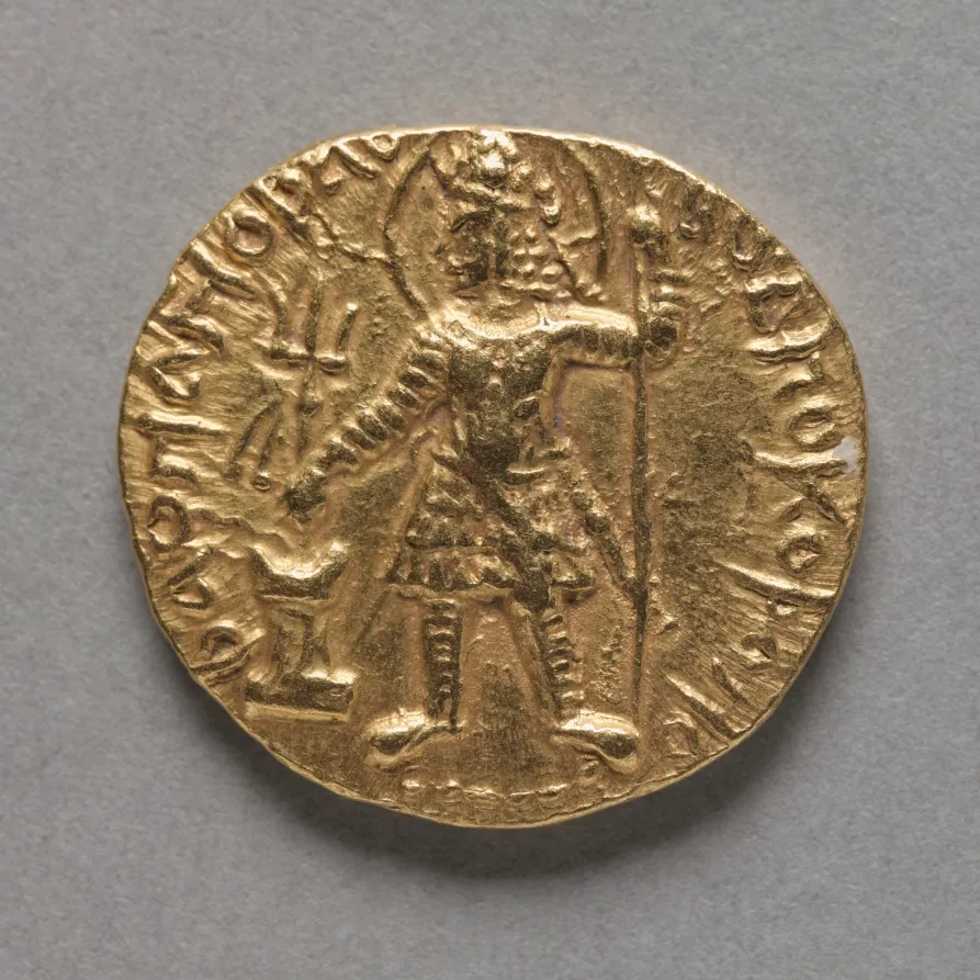 Coin of Kushan King Vasudeva I (obverse), by Unknown artist