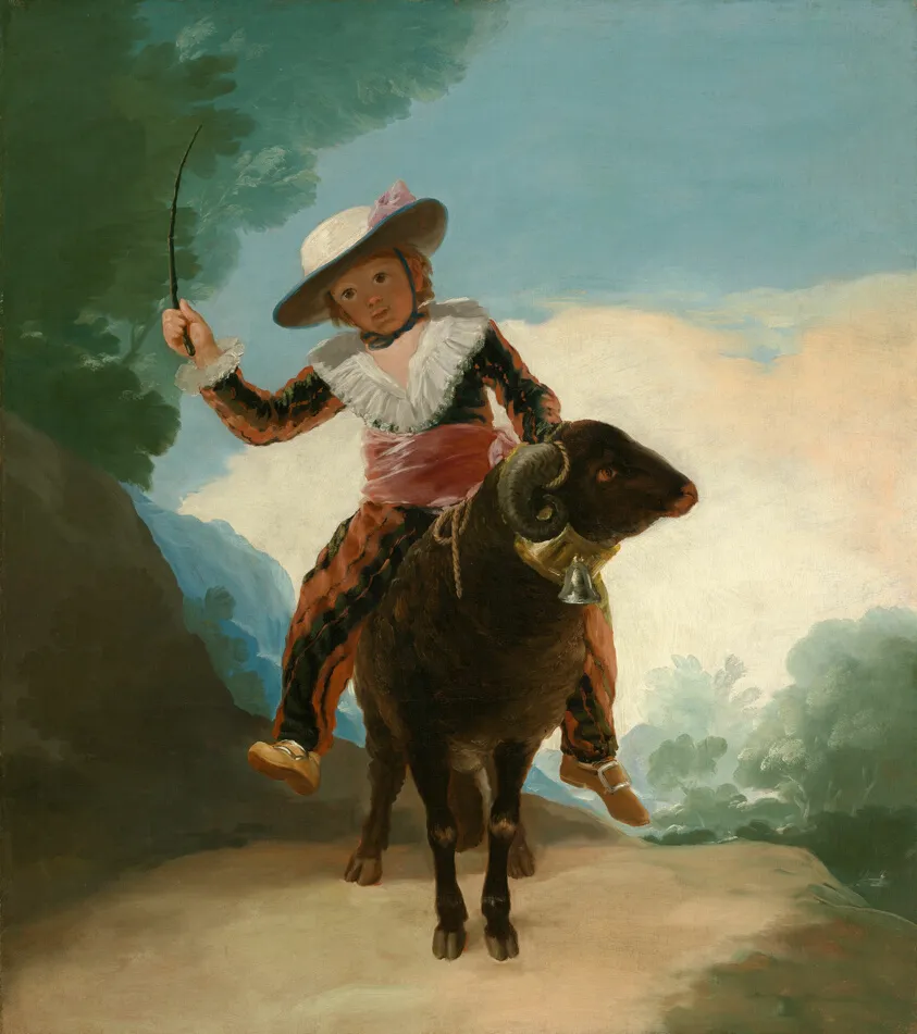 Boy on a Ram, by Francisco José de Goya y Lucientes