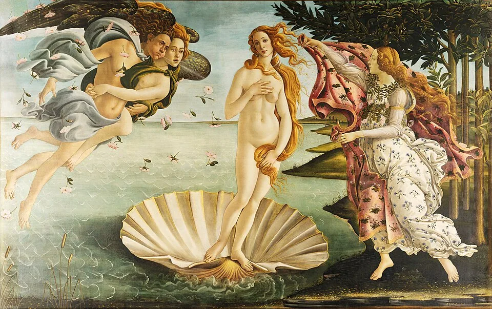 The Birth of Venus, by Sandro Botticelli