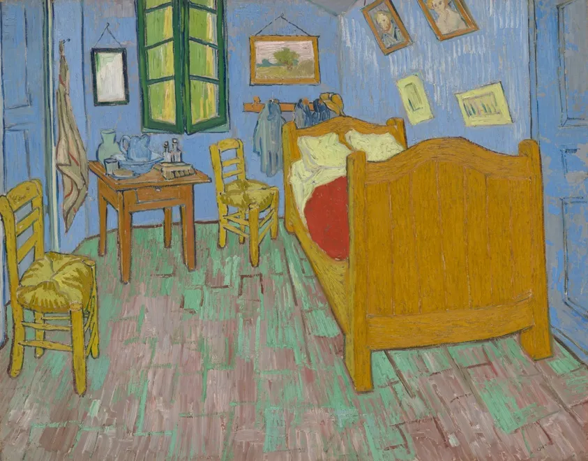 The Bedroom, by Vincent van Gogh