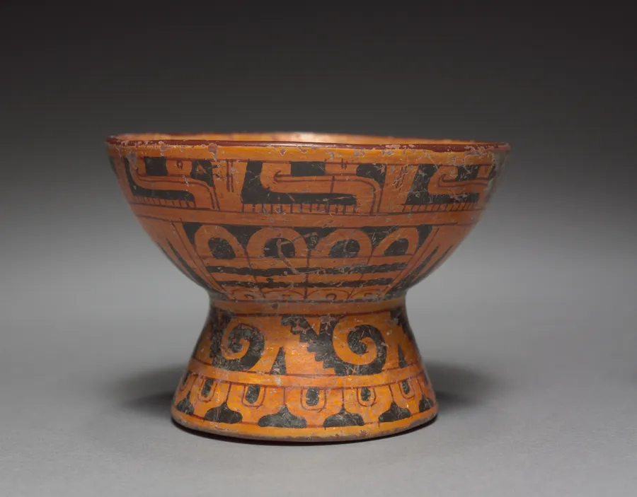 Bowl with Rattle Base, by Unknown artist