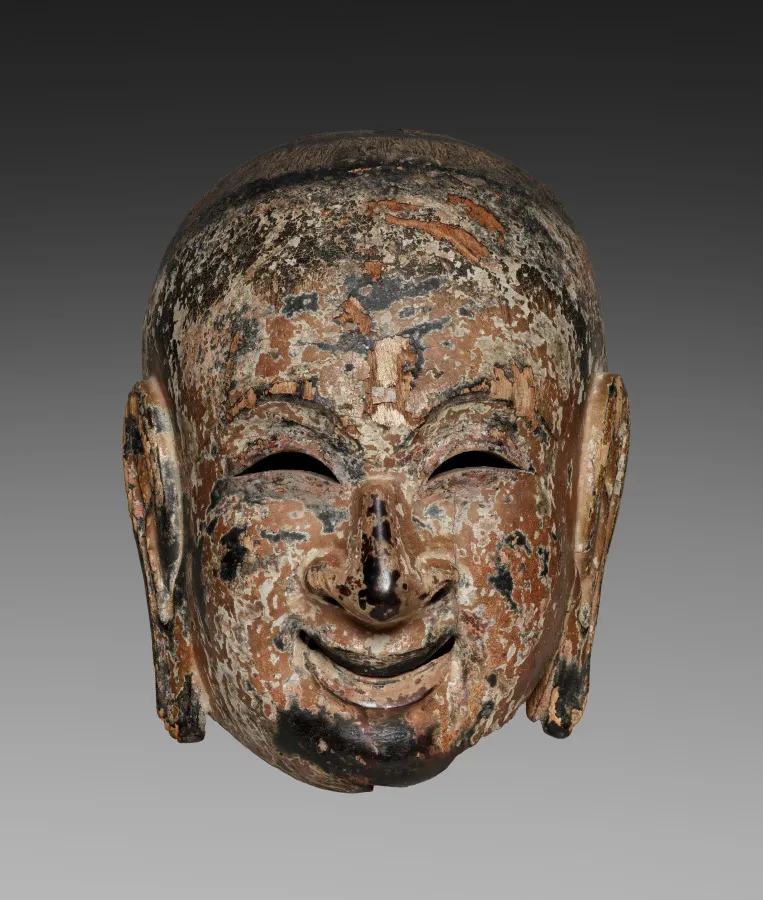 Gigaku Mask of Young Persian Boy (Taikōji), by Unknown artist