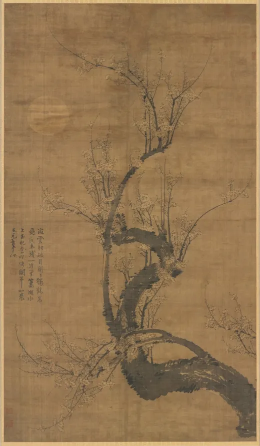 A Prunus in the Moonlight, by Wang Mian
