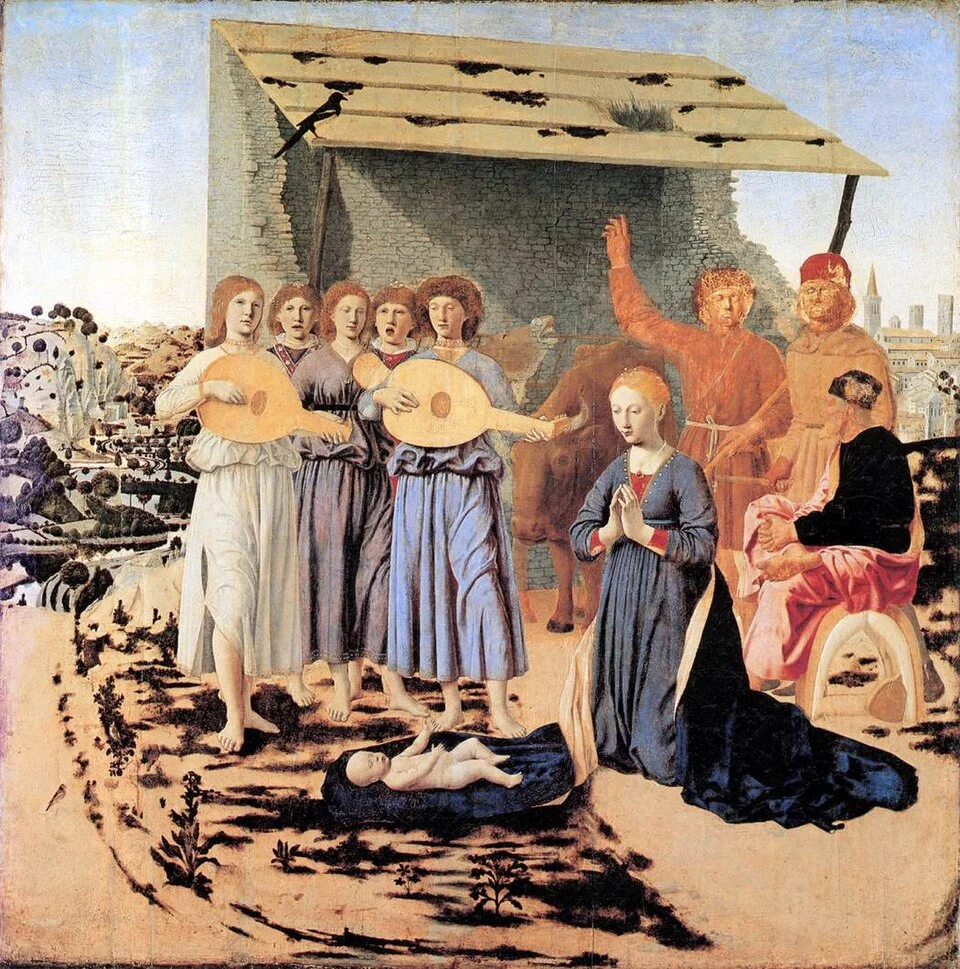 The Birth of Christ, by Piero della Francesca
