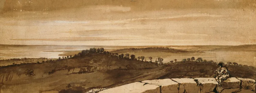 Panorama from the Sasso, by Claude Lorrain
