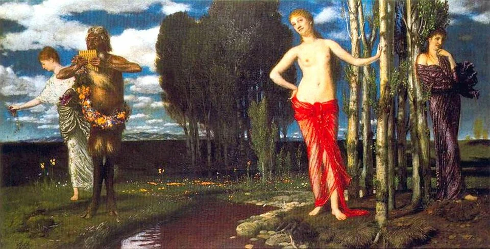 Spring Awakening, by Arnold Böcklin