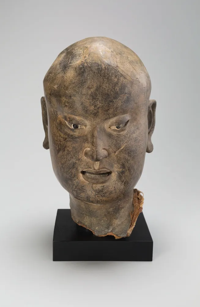 Head of a Luohan, by Unknown artist