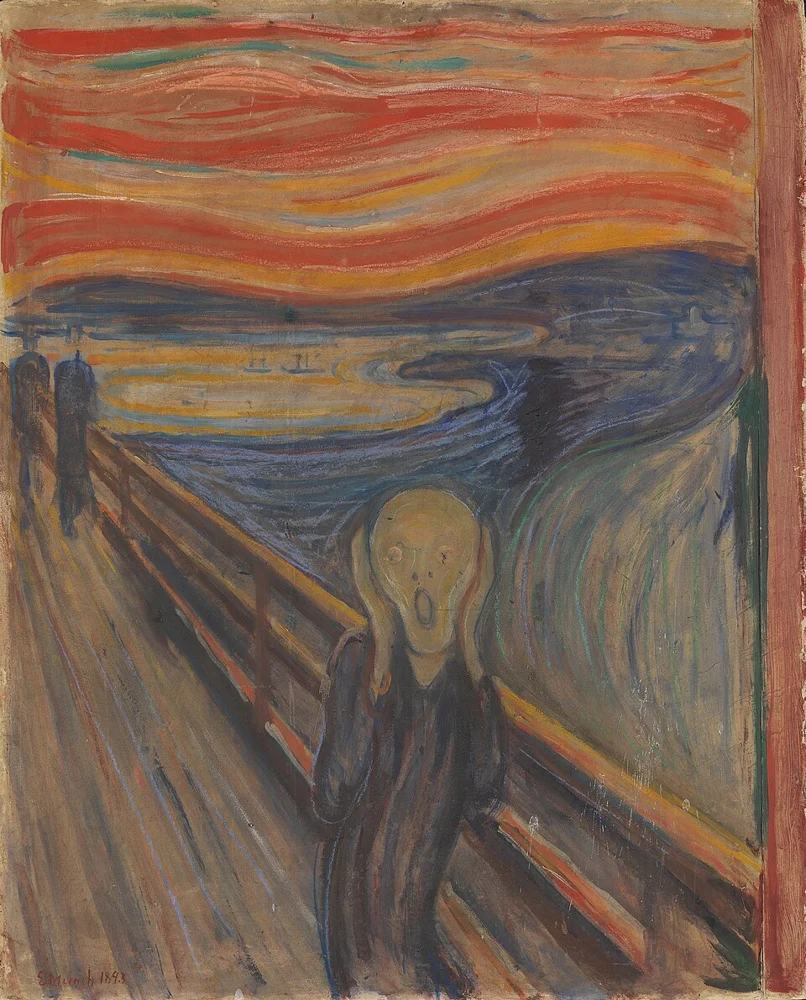 The Scream, by Edvard Munch
