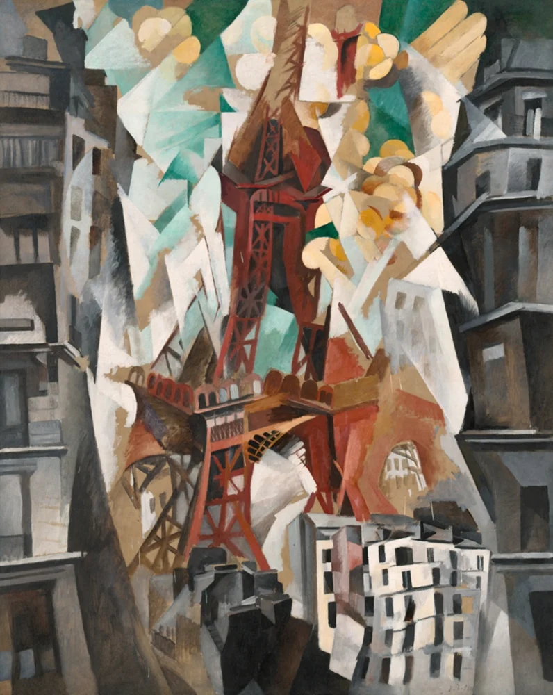 Eiffel Tower, Champs de Mars, by Robert Delaunay